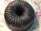 53624m Nordic Ware Pro Heavy Cast Aluminum Geometric Swirls Gray Bundt