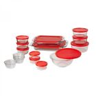 54502 Pyrex Baking Storage Set Glass Pieces Home Kitchen 689171054502