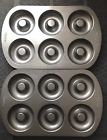 5456 Evelots Mini Cavity Donut And Bagel Baking Pan Non Stick