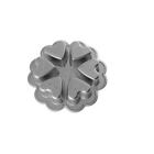 0111724 55048 Nordic Ware Grey Conversation Heart Baking Pan 011172550484