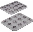 55252 Cake Boss Specialty Bakeware Heart And Flower Molded 051153552526