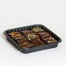 55388 55388---8b Genpak Plastic Square Unhinged Muffin Tray Black Oz 020648885531 55388 55388---8b Genpak Plastic Square Unhinged Muffin Tray Black Oz 020648885531