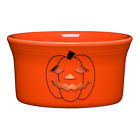 56841861u Fiesta Round Ramekin Spooky Glowing Pumpkin 042648457334