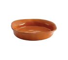 575799-57433  Rachael Ray Cucina Stoneware Round Baker Pumpkin Orange 051153574337