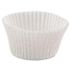 610032 40 Hoffmaster Fluted Bake Cups Dia White 076455440036