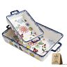 630808745706 Bfu Ceramic Baking Dish Rectangular Bakeware Set Pan