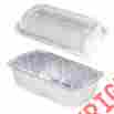 637-35 Penny Plate Wilkinson D W Fine Pack 1 2 Lb Disposable Aluminum Foil Loaf Bread Pan Tin Dome Lid Ref A80 J85