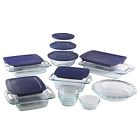 64965 Pyrex Glass Bakeware Set Storage