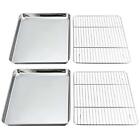 652670650575 Chef Baking Sheets And Racks Set Pack Of