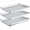 652670651442 Chef Baking Cookie Sheets Large Set Of Stainless
