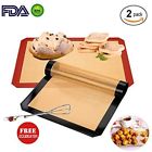 657228017688 Silicone Baking Mats Include Free Eggbeater For Sheets