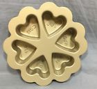 6905996 Williams Sonoma Nordic Ware Conversation Heart Cakelet Pan Mini Spatulas