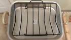 6919.42 Mauviel New Mbrushed Copper Roasting Pan With Rack