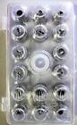 696234253987 Unbranded Piece Frosting Tips Set With Case