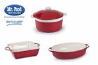 7-16554-33547-4 Mr Food Red Stoneware