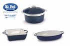 7-16554-33548-1 Mr Food Blue Stoneware