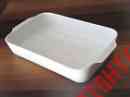 7011706 Model Apilco Roaster Large Classic Whiteware Porcelain Used