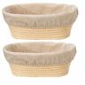 701385620653 Doyolla Bread Proofing Baskets Set Of Inch Oval