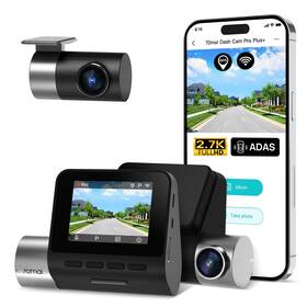 A500s 70mai 2.7k Dash Cam Front And Rear Dual Camera For Cars Dashcam