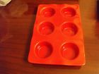 7121-b Prima Design Red Muffin Pan By 679215271217