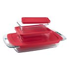 737933 Pyrex Bakeware-cookware Set With 737933 Pyrex Bakeware-cookware Set With