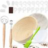 739515595786 Patioption Bread Proofing Baskets Set Banneton Basket Round