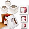 744678090221 Vtpt Ecom Tall Cake Boxes With Window Sizes 744678090221 Vtpt Ecom Tall Cake Boxes With Window Sizes