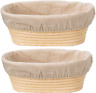 744759041326 Doyolla Bread Proofing Baskets Set Of Inch Oval