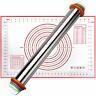 745302044856 Szxc Stainless Steel Rolling Pin With Thickness Removable 745302044856 Szxc Stainless Steel Rolling Pin With Thickness Removable