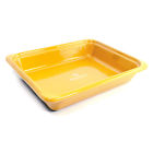 7544 Emile Henry Yellow Rectangular Ceramic Insert Pan Baking Dish