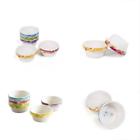 756790236968 Cinf Porcelain Ramekins Floral Baking Pudding Bowls Dishes