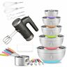 777304967369 Bbg Electric Hand Mixer Mixing Bowls Set Kitchen