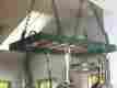 7816 Amw Wrought Iron Pot And Pan Rack 24 X 12 Heavy Duty