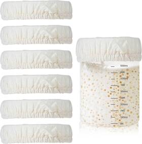 4769irzh1169 781975 1 Sourdough Jar Cover Cloth 6 Pcs Reusable Cotton Canvas Fermentation Lids For Mas