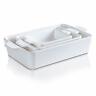 783911366471 Siducal Ceramic Glaze Bakeware Set Bread Baking Pans
