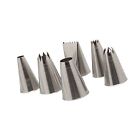 787 Ateco Piece Decorating Tube Set Includes Stainless Steel 014963007877