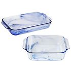 793585065945 Pyrex Watercolor Blue Lagoon