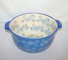 798094 Temptations Floral Lace Winter Blue Mixing Bowl