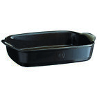 799652 Emile Henry Rectangle Baking Dish Ultime Charcoal 3289317996528