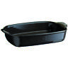 799654 Emile Henry Large Rectangle Baking Dish Ultime Charcoal 3289317996542