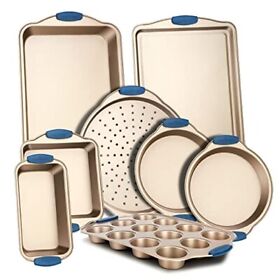 8-piece Nonstick Bakeware Set Pfoa Pfos Ptfe-free Carbon Steel Baking
