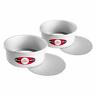 811657040932 Fat Daddios Round Cheesecake Pans Piece Set Inch
