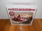 813387013569 Stoneware Pie Dish Set Glazed Finish Red And 813387013569 Stoneware Pie Dish Set Glazed Finish Red And