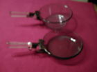 817-b And 832-b Pyrex Vintage Flame Ware With Handles