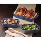 822423776023 Bico Ceramic Bakeware Set Blue