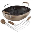 84139 Anolon Oval Roaster Set