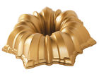 0111720 84277 Nordic Ware Cast Aluminum Solera Bundt Pan Gold 011172842770