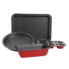 85081325853 Unbranded Sunbeam Redmond Pc Bakeware Set In Red