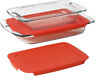 863368 Bakeware Set Pantry Dish Rectangle Glass Casserole Carry 7031108863368 863368 Bakeware Set Pantry Dish Rectangle Glass Casserole Carry 7031108863368