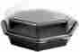 864056-ap94 Solo Foodservice Creative Carryouts Octaview Pete Hinged Food Container 9.6 X 846280005522